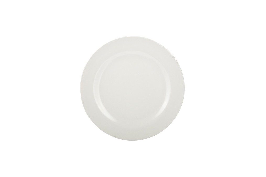 ASSIETTE RONDE BBQ -24 CM- N2J WHITE