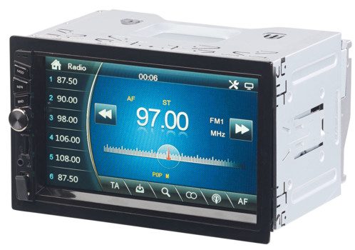 Autoradio 2-DIN avec écran tactile et bluetooth (4x 45 W) CAS-4445.bt CreaSono