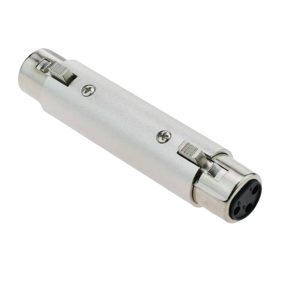 Adaptateur audio XLR 3-broches femelle XLR 3 broches femelle
