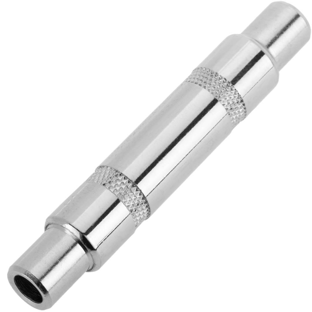 Adaptateur audio jack 6,35 mm femelle à femelle métallisée