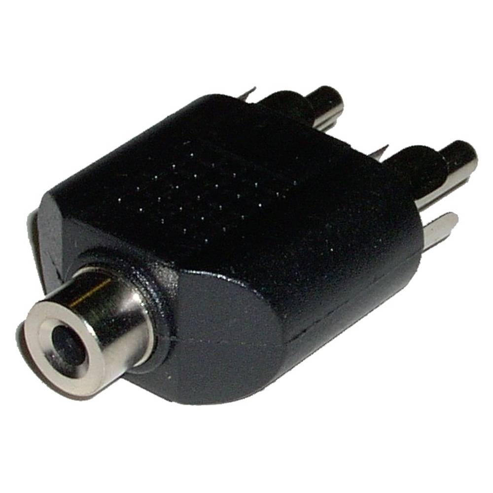Adaptateur stéréo audio (Jack 3,5 mm-H-/ 2 x RCA-M)