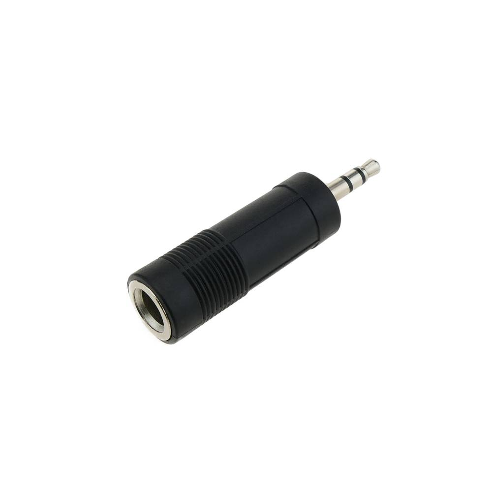 Adaptateur stéréo audio (Jack 3,5 mm-M-/ Jack 6.3mm–H)