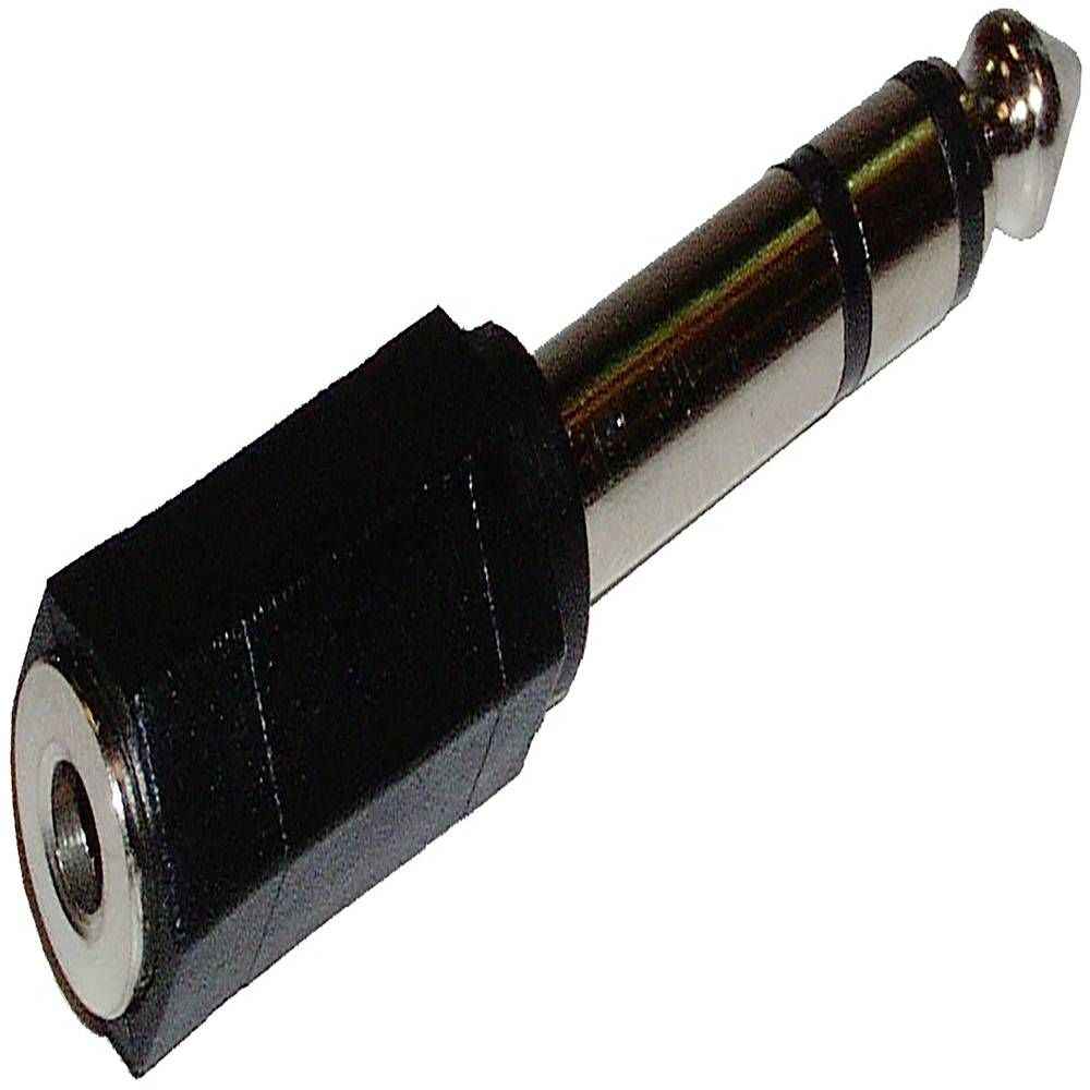 Adaptateur stéréo audio (Jack 3,5 mm-H-/ Jack 6.3mm-M-)