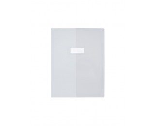 Protège-cahier 17×22 cm – CALLIGRAPHE – Incolore