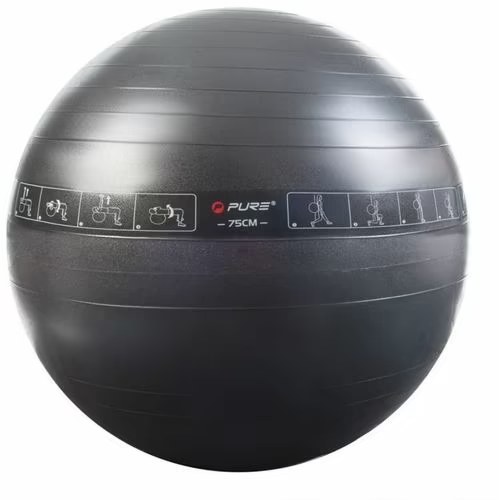 PURE2IMPROVE Balles D’Exercices Fitness 75Cm – Gym ball