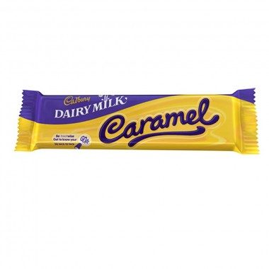 BARRE CHOCOLATÉE CADBURY AU CARAMEL 45G