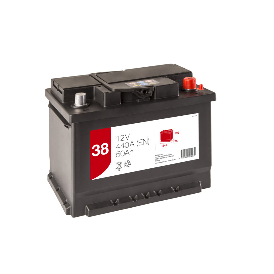 Batterie 1er PRIX BVP38 50 Ah – 440 A