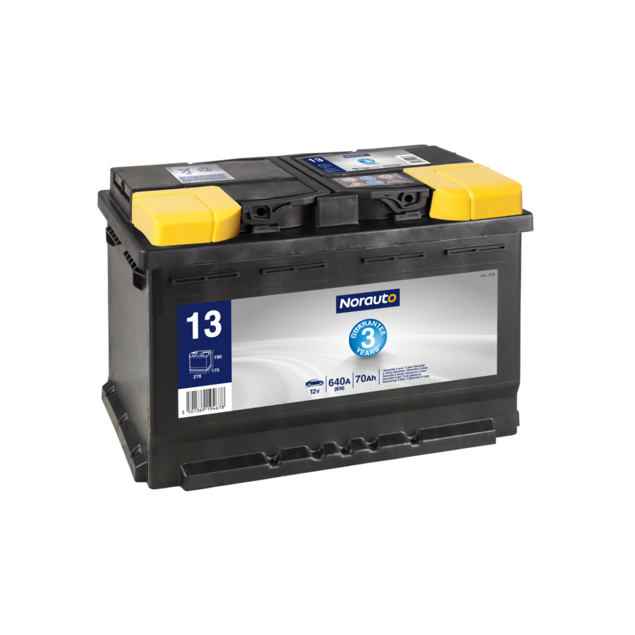 Batterie NORAUTO BV13 70 Ah – 640 A