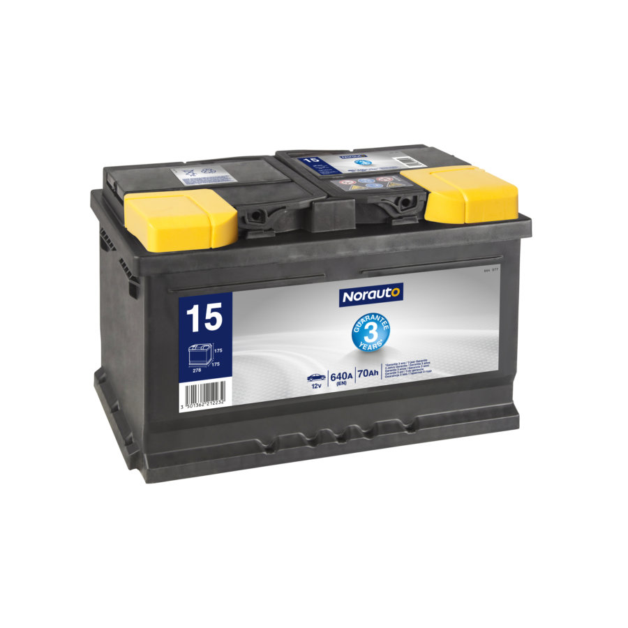 Batterie NORAUTO BV15 70 Ah – 640 A