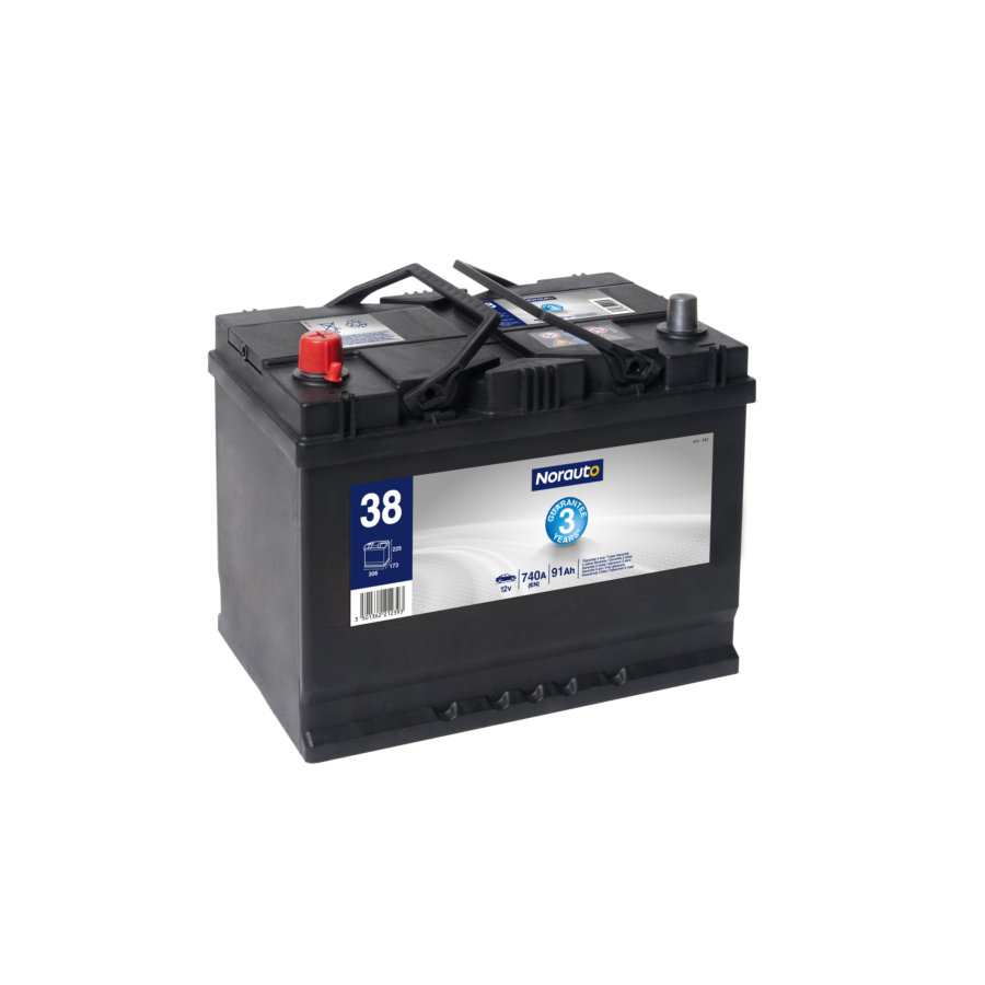 Batterie NORAUTO BV38 91 Ah – 740 A