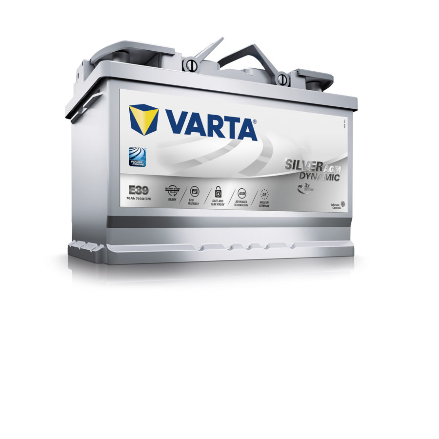 Batterie Start & Stop VARTA E39 Silver Dynamic AGM 70 Ah – 760 A