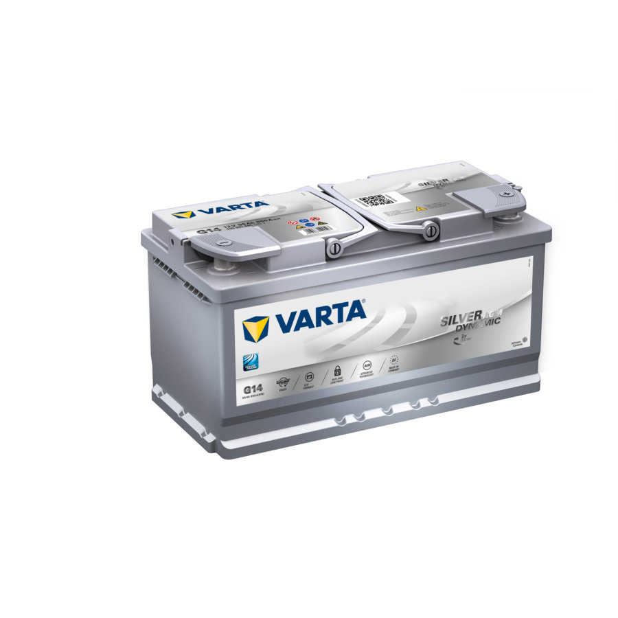 Batterie Start & Stop VARTA G14 Silver Dynamic AGM 95 Ah – 850 A