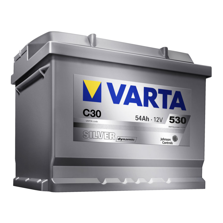 Batterie VARTA C30 Silver Dynamic 54 Ah – 530 A
