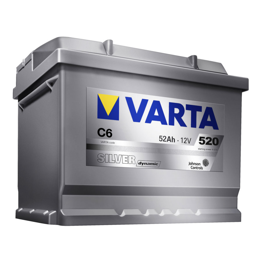 Batterie VARTA C6 Silver Dynamic 52 Ah – 520 A