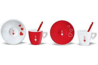 BIALETTI TASSES COEUR X2