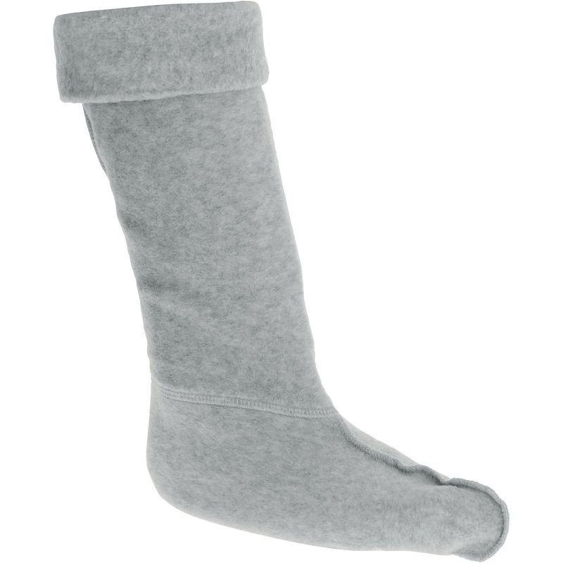 CHAUSSONS POUR BOTTES ÉQUITATION ENFANT POLAIRE / GRIS CLAIR