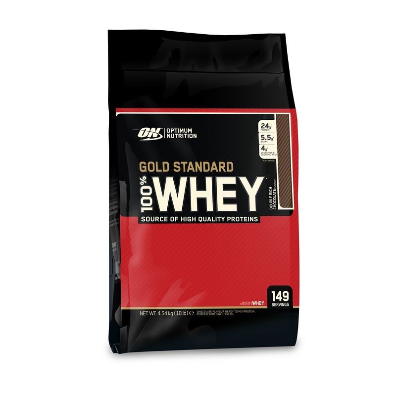 PROTEINE 100% WHEY GOLD STANDARD OPTIMUM NUTRITION chocolat 4.5kg OPTIMUM NUTRITION EM