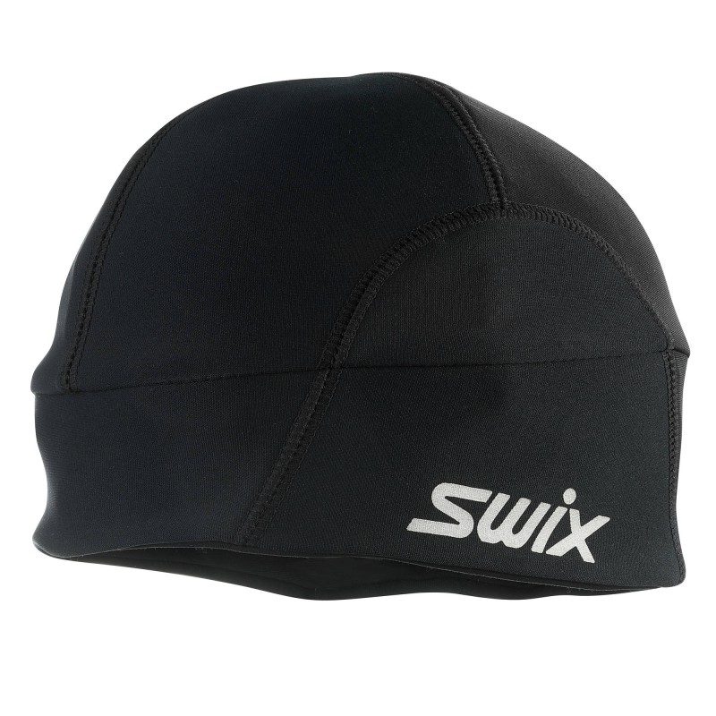 BONNET SKI DE FOND RACE WARM WINDSTOPPER NOIR SWIX