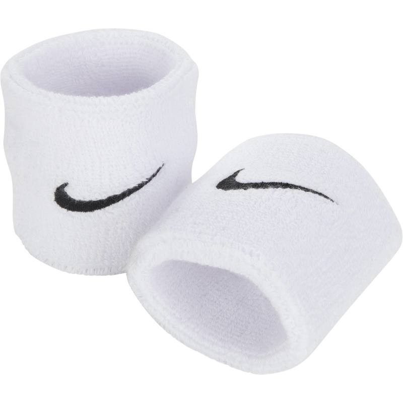 LOT DE DEUX POIGNETS DE TENNIS BADMINTON SQUASH PADEL TENNIS DE TABLE BLANC NIKE