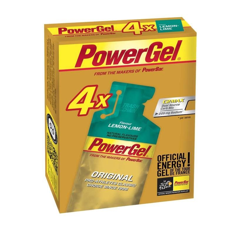 Gel énergétique POWER GEL citron 4x41g POWERBAR