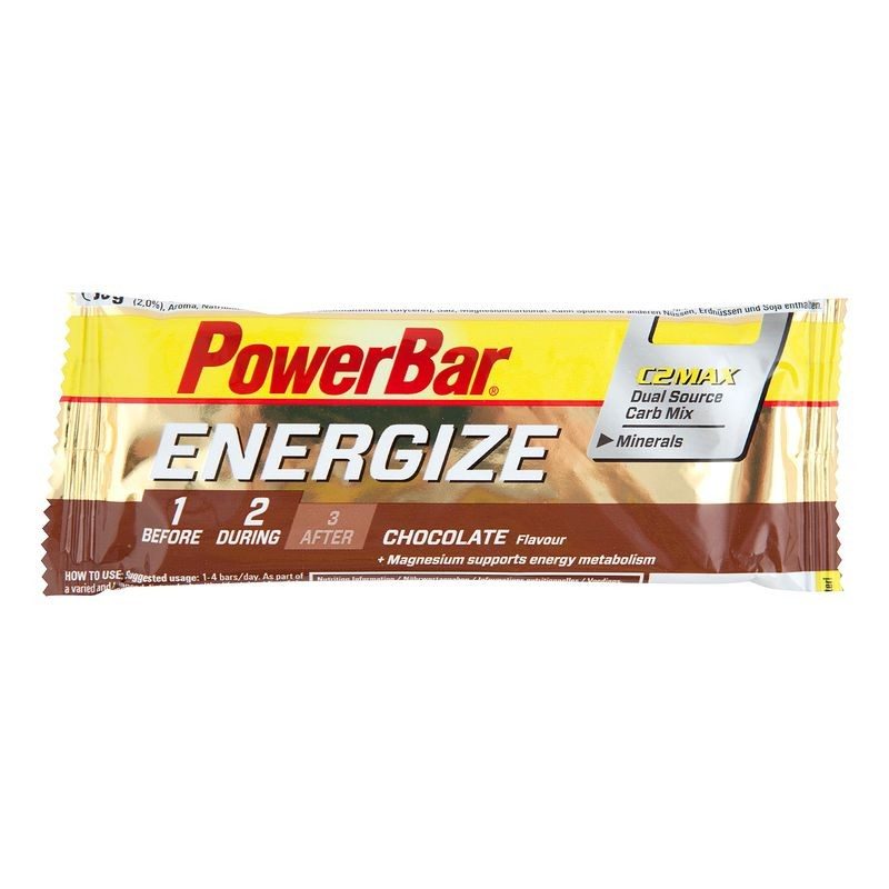 Barre énergétique ENERGIZE C2MAX chocolat 55g POWERBAR