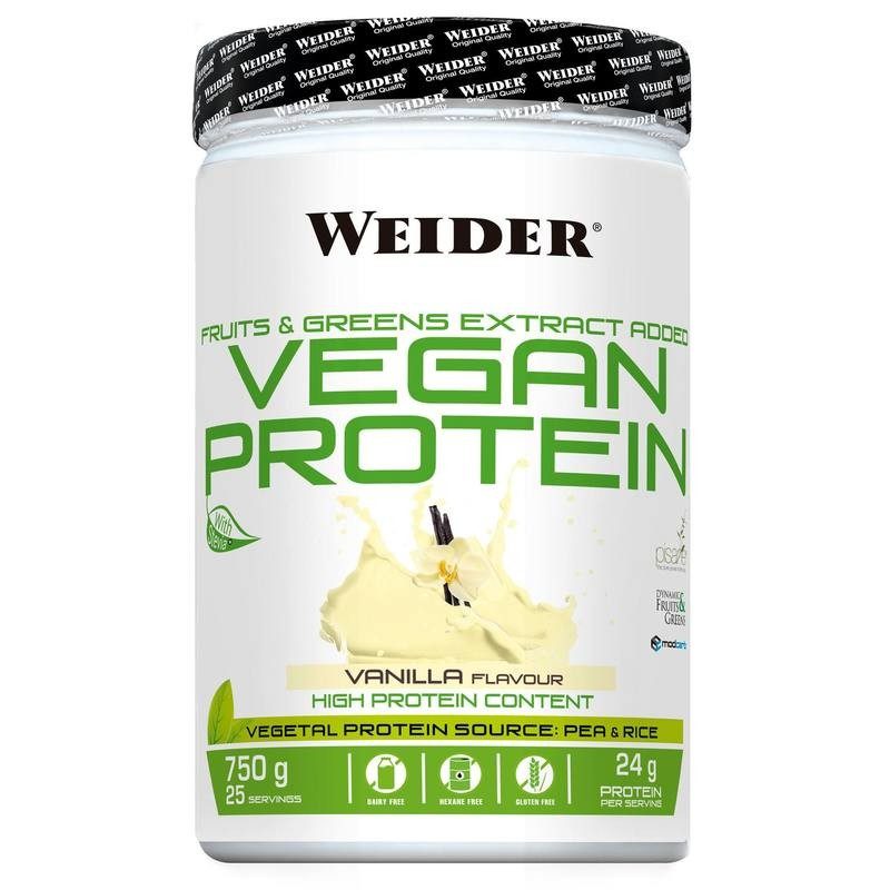 PROTEINE VEGAN 750g VANILLE WEIDER