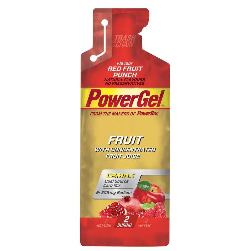 Gel énergétique POWER GEL fruits rouges 41g POWERBAR