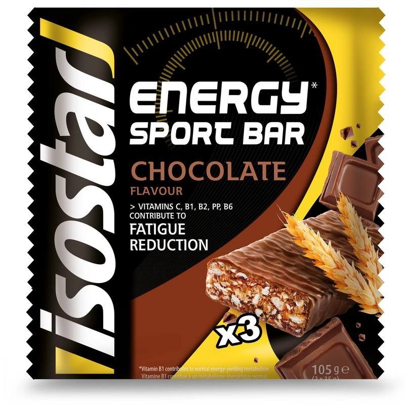 Barre énergétique HIGH ENERGY BAR chocolat 3x35g ISOSTAR