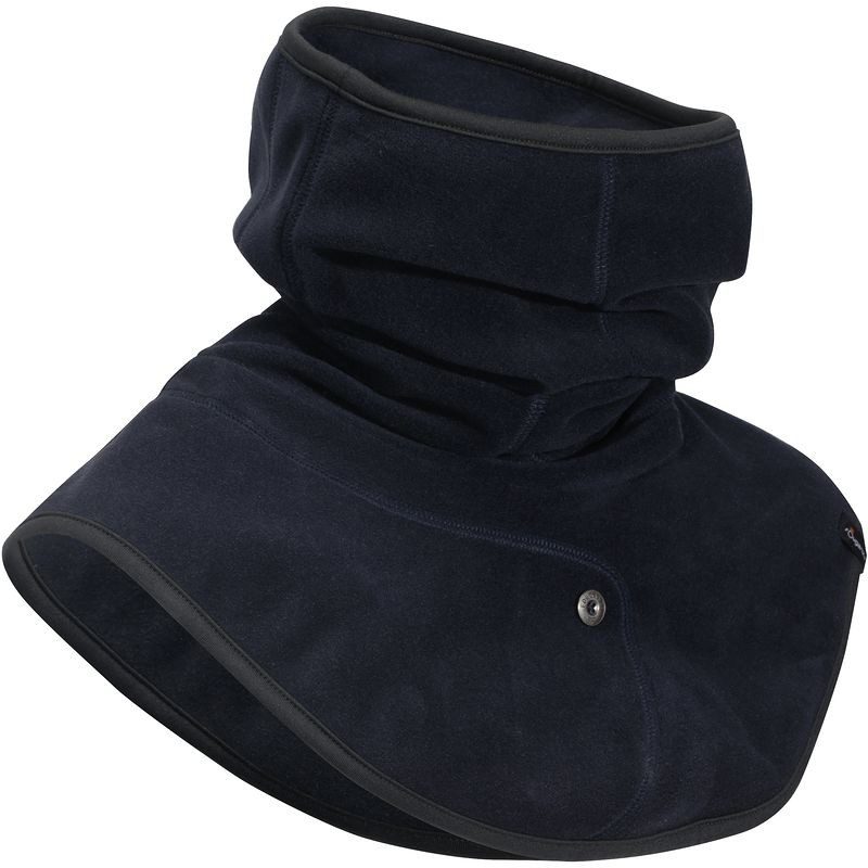 CACHE COL ET PLASTRON ÉQUITATION POLAIRE ADULTE BLEU MARINE FOUGANZA