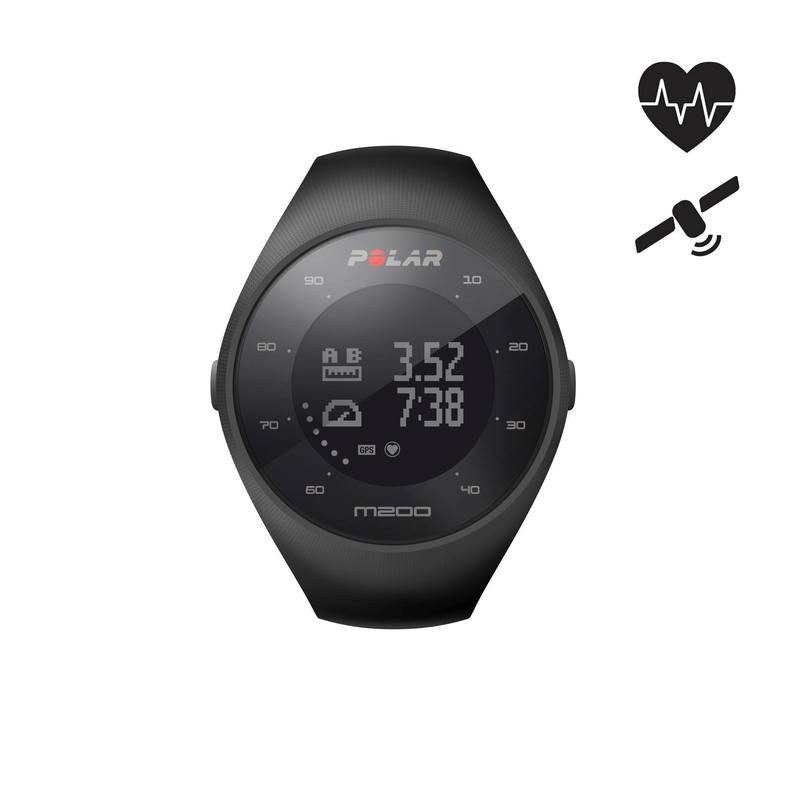 Montre GPS de course à pied avec cardio au poignet M200 noir (M/L) POLAR