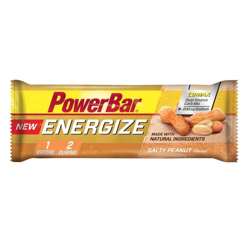 Barre énergétique ENERGIZE cacahuète salée 55g POWERBAR