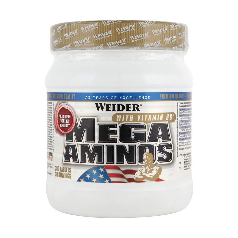 Complément alimentaire WEIDER MEGA AMINOS 300 tablettes WEIDER