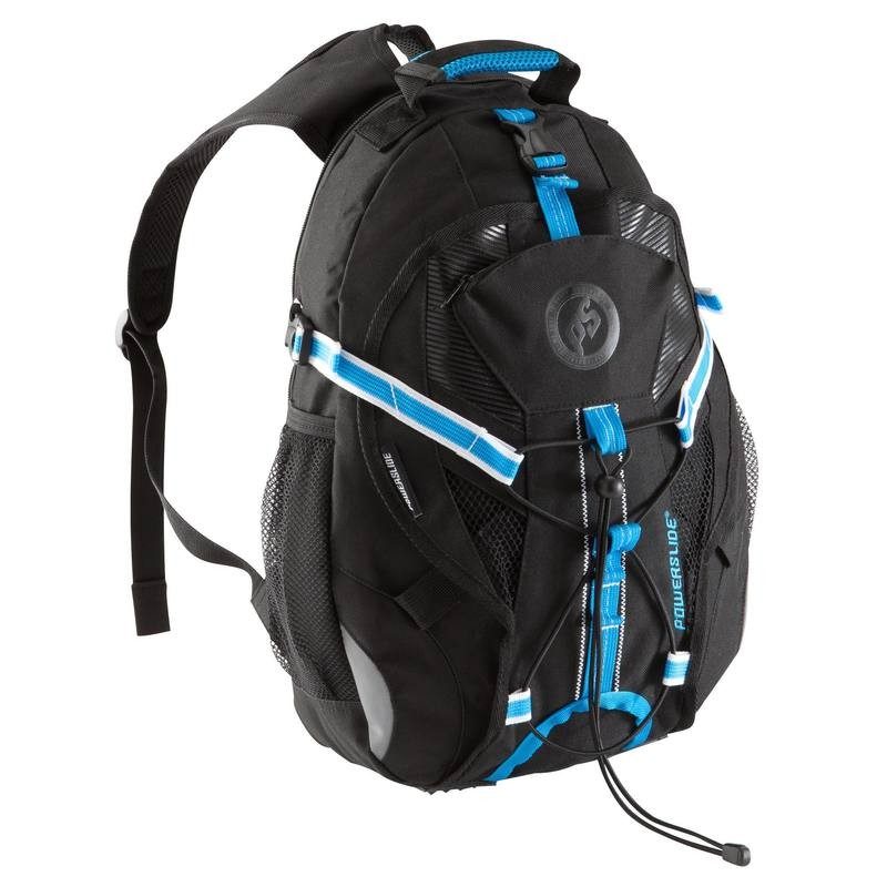 SAC À DOS ROLLER POWERSLIDE FITNESS NOIR BLEU POWERSLIDE