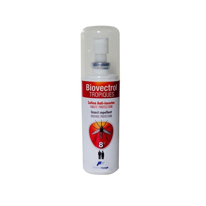 Spray répulsif anti-moustique BIOVECTROL TROPICAL 75ml KATADYN