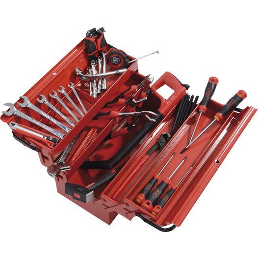Boîte à outils de mécanicien 35 pièces SAM OUTILLAGE