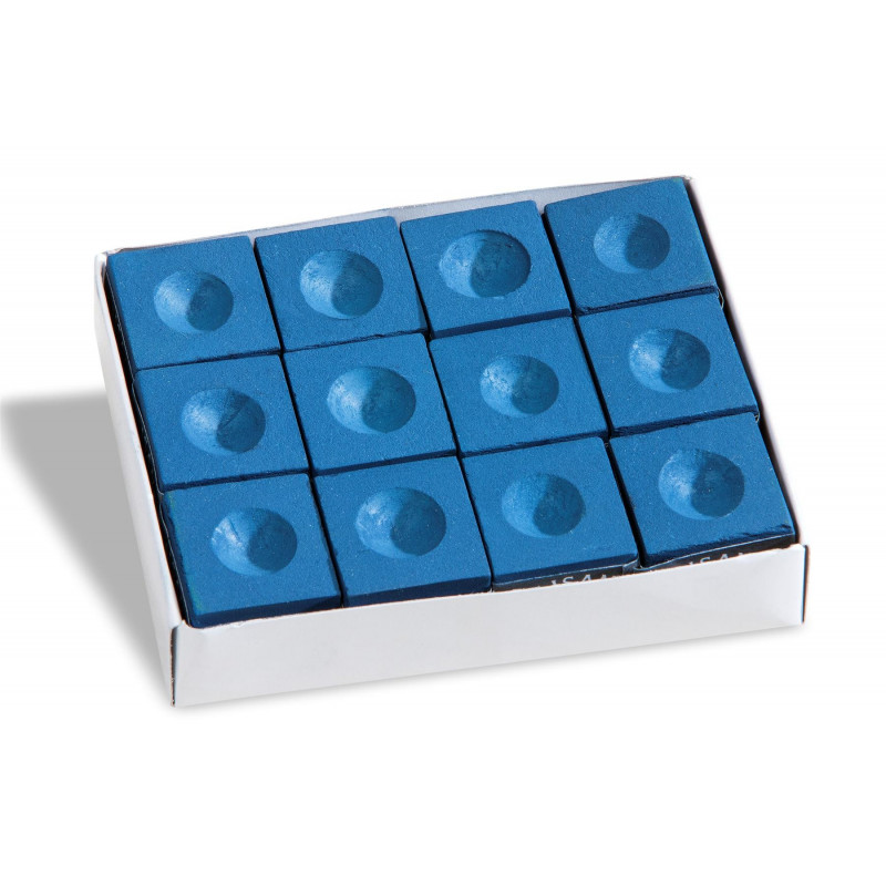 Boîte De 12 Craies Bleues