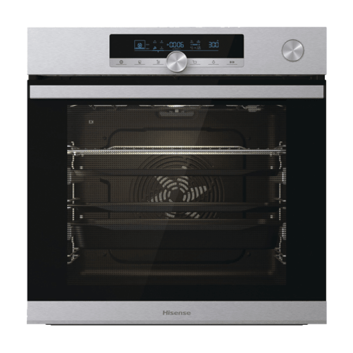 BSA66334AX Four 77L 60cm Électrique Vaporisation Préchauffement Ventilation Inox