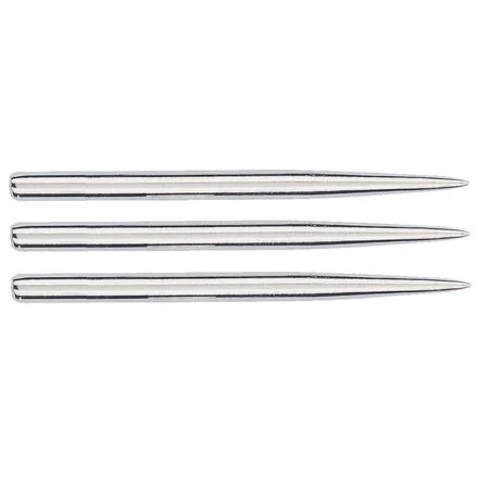 BULL’S STEEL DART GRIP POINTS SILVER 32-35-38 MM