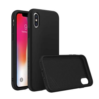 Coque Rhinoshield SolidSuit Classic Noir pour iPhone X