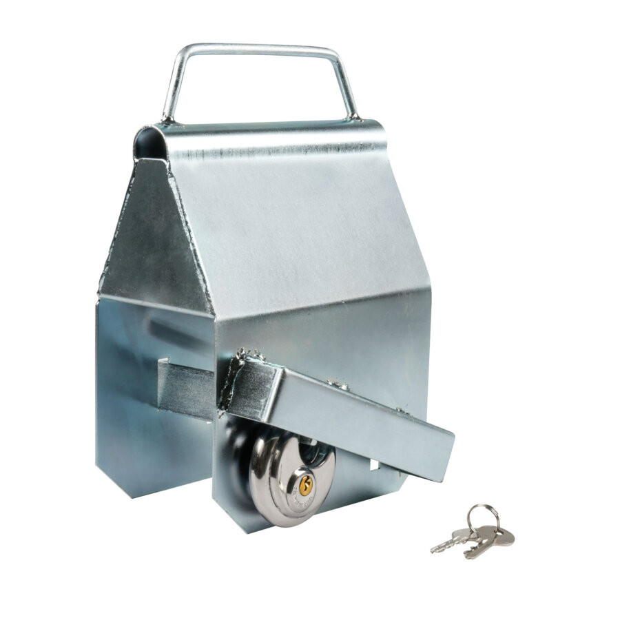 Caisson universel antivol tête d’attelage avec cadenas NORAUTO