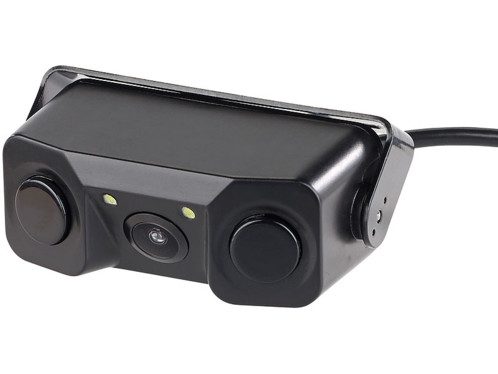 Caméra d’aide au recul à angle de champ 90° avec vision nocturne Lescars