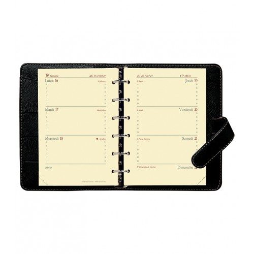 Recharge organiser Timer 14 – FILOFAX – Crème