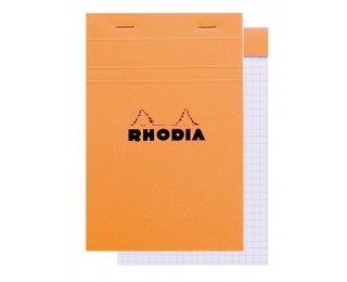 Bloc-notes 80 feuilles 11×17 cm – RHODIA – Petits carreaux