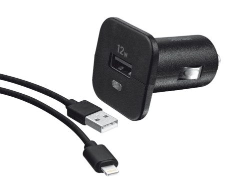 Chargeur USB / 12V avec câble Lightning