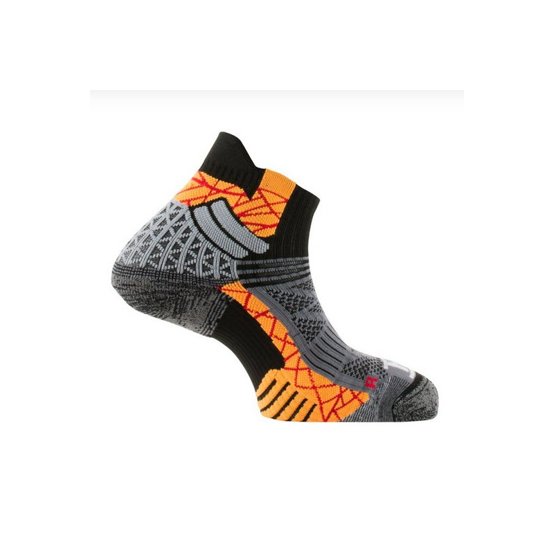 Chaussettes THYO Trail Aero noir / orange