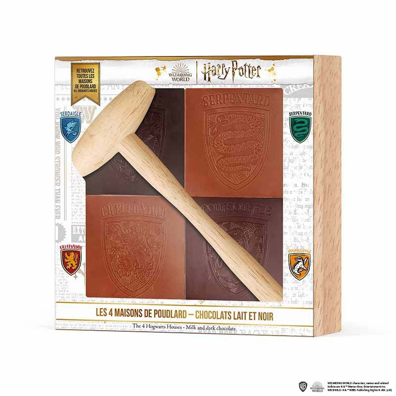 Chocolat à Casser – 4 Maisons de Poudlard – Harry Potter
