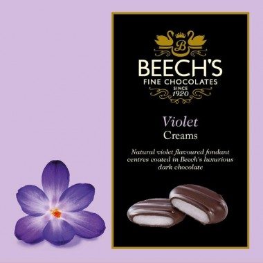 CHOCOLATS VIOLET CREAMS BEECH’S 90G