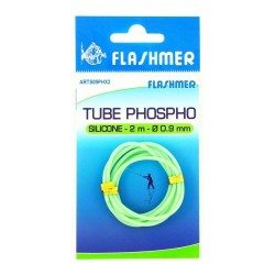 TUBE PHOSPHO PÊCHE SILICONE 0,9MM 2M FLASHMER