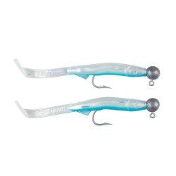 LEURRES SOUPLES PÊCHE EN MER RAGLOU SPID 8.5CM GRIS X2 RAGOT