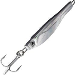 CUILLER PÊCHE EN MER SEASPOON 80 GR ARGENT